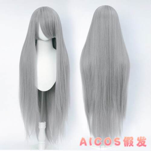 正品AICOS发假 100CM长直发万用女古装动漫长毛娘造型cos发假毛长