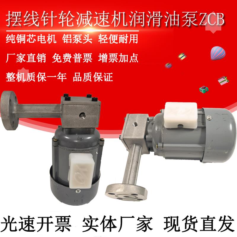 摆线针轮减速机油泵ZCB-1.2/1/1.4转子油泵电机A02 5024/YS5014