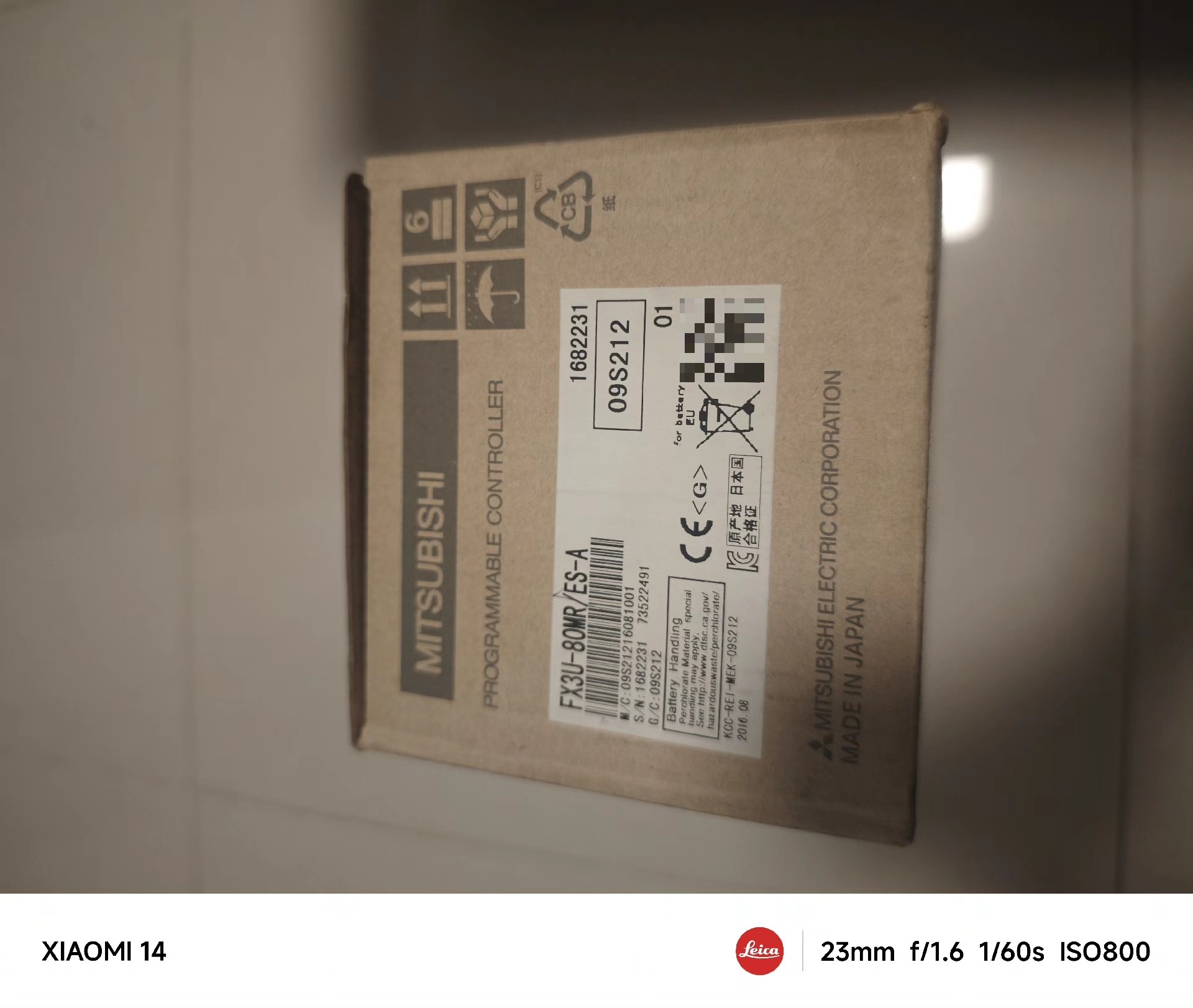 台版三菱PLC FX3U-80MR/ES-A