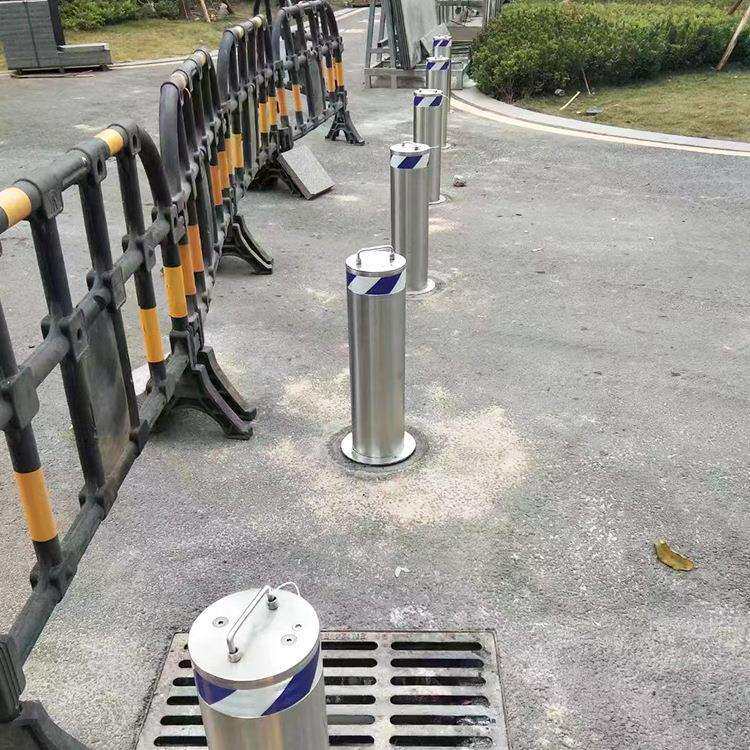 全自动液压升降柱远程遥控挡车柱学校路桩智能防撞停车场伸缩路障