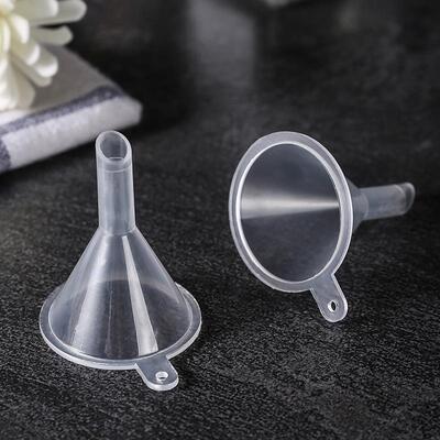 Mini Small Liquid Funnel, Plastic Funnel for Oil, Perfume, T