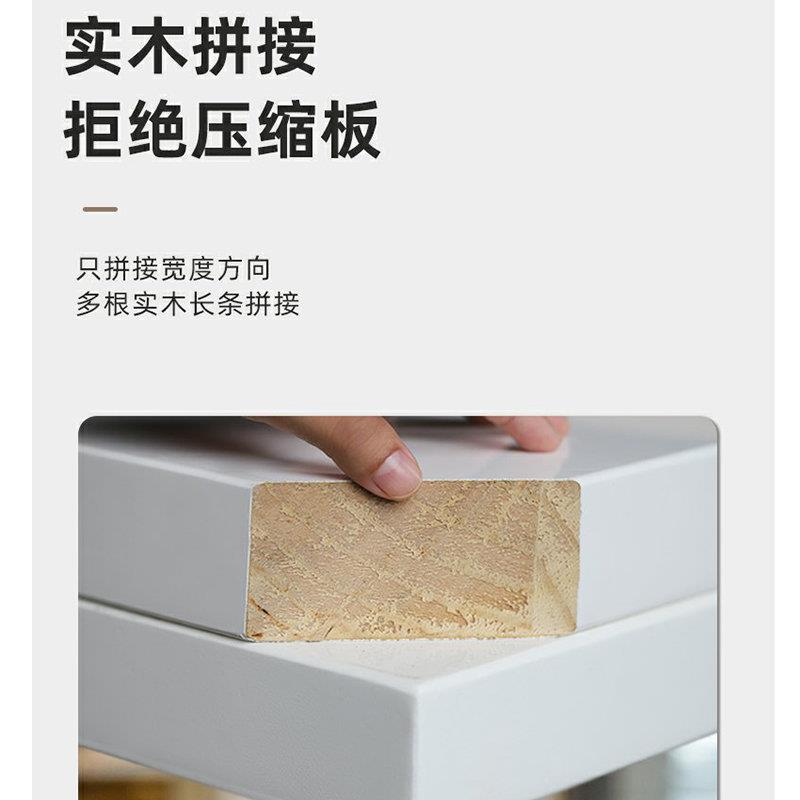 ebe实木工会桌长2桌简约办公大型桌议作台loft洽谈桌椅