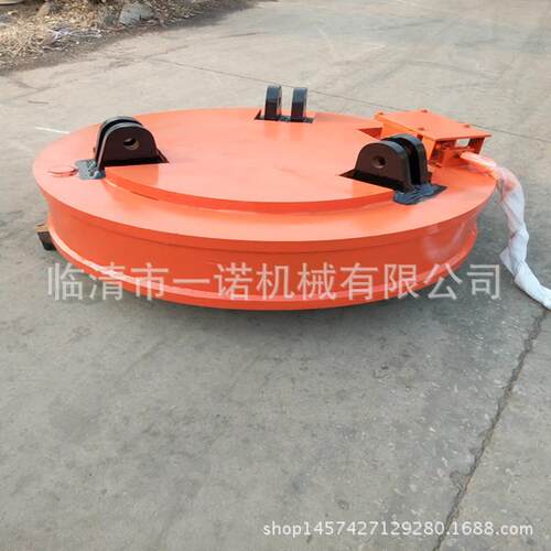 厂家现货直径120米起重电磁吸盘圆形起重电磁铁废钢用电磁吸盘