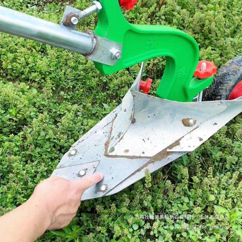 手拉犁人工开沟铧式犁手捞犁手拉犁开沟犁起垄器开沟器农机具