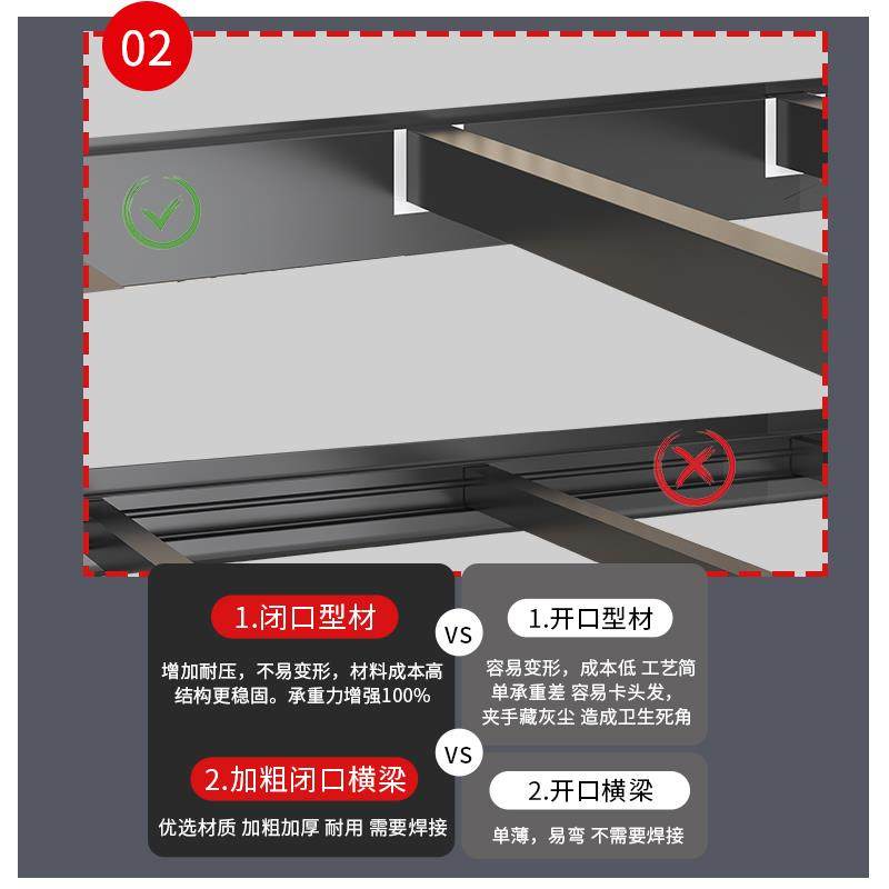 厚闭加口上下高铺型材床学XRR生员工宿舍双层上床下铁艺双人低铁