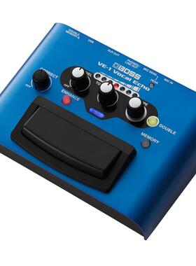 BOSS VE1/VE2/VE5/VE8/VE20 便携式人声和声效果器高音校正效果器