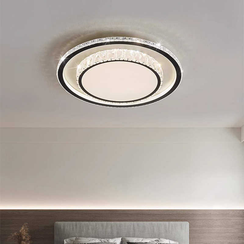 led水晶吸顶灯大气客厅主灯现代简约卧室餐厅灯轻奢灯具套装组合,家装灯饰光源,智能吸顶灯,淘宝优惠券,粉丝福利购,淘宝优惠卷