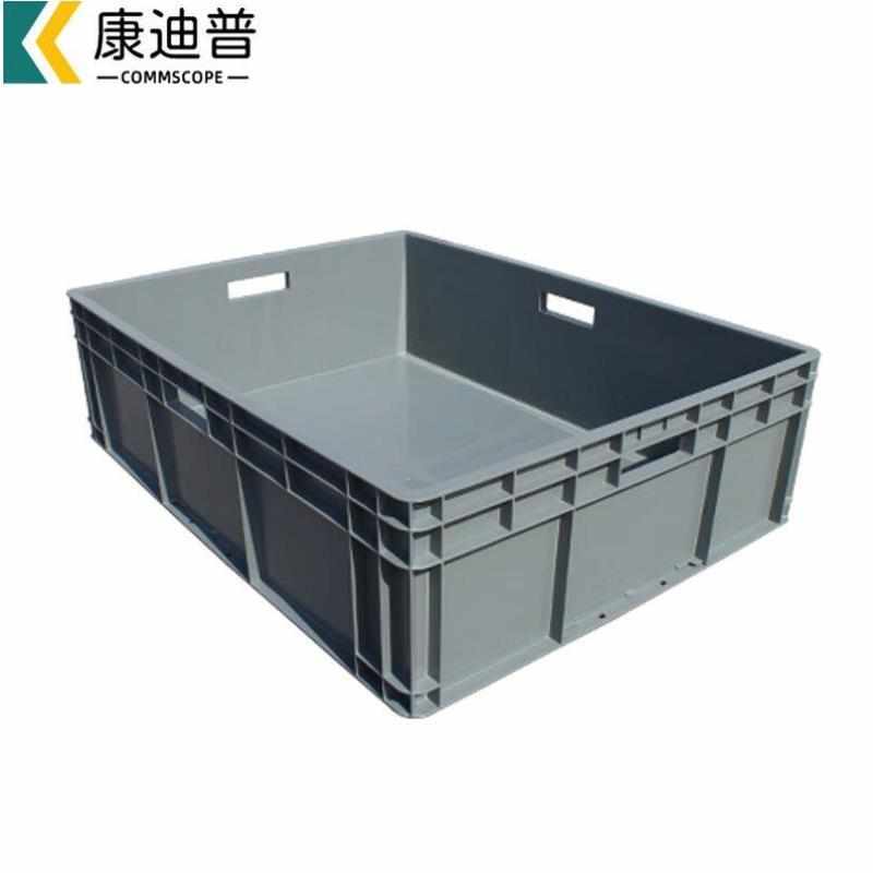 康迪普EU箱塑料周转箱工业物流箱中转养殖过滤仓库塑料箱800*600*