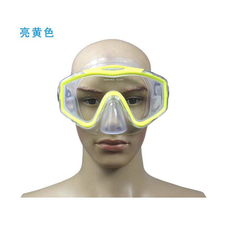 [广州批发]Manner钢化玻璃潜水面镜QPM2050 浮潜面镜