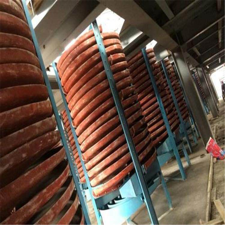 旋转选矿机与螺旋溜槽区别螺旋选矿机厂家一种新型细颗粒重选设备
