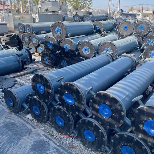 二手60立方石墨冷凝器 工业列管式换热器 九成新