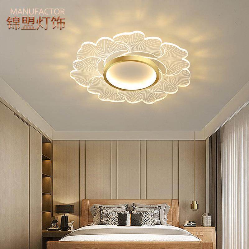 简约个性家用过道花瓣形房间阳台吸顶灯玄关走廊亚克力LED花朵灯