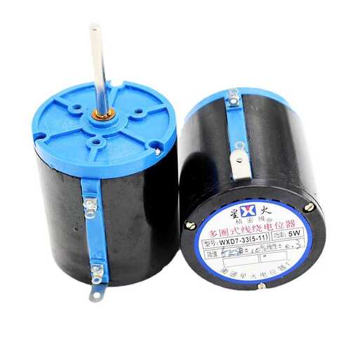 星火精密多圈线绕电位器WXD7-33(5-11) 5W 10圈 阻值1K2K2 4K710K