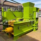 甘蔗叶花生秧方形全自动压块机饲料发酵机青储打包机