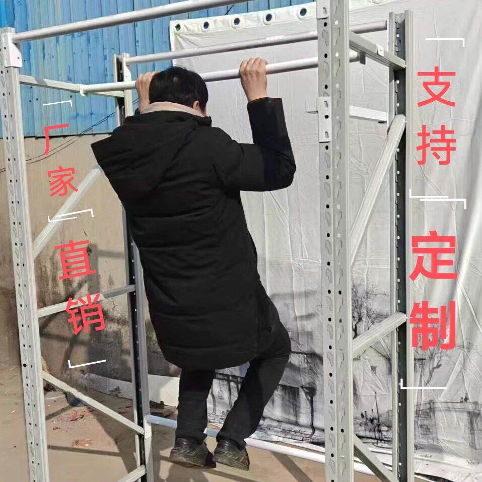 仓储货架圆管挂衣杆配件服装店挂衣货架蝴蝶扣货架挂衣杆增高配件图片