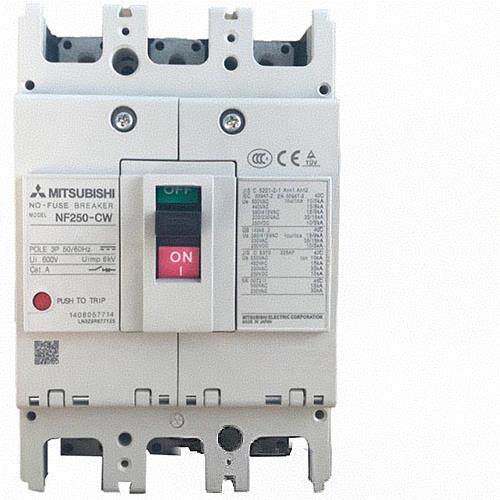三菱断路器NF250-CW/SW/HW/CWB 3P 125A 150A 175A 200 225 250A