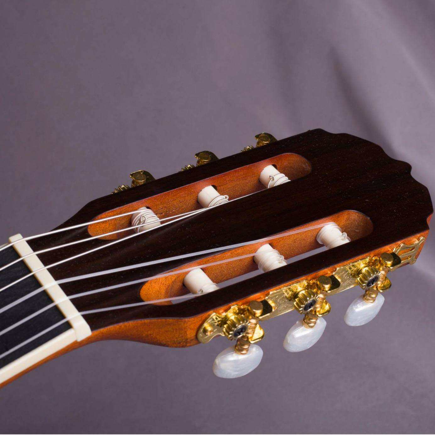 39寸无标无牌古典吉他哑光圆桶jita云杉玫瑰木guitar琴行学校乐器