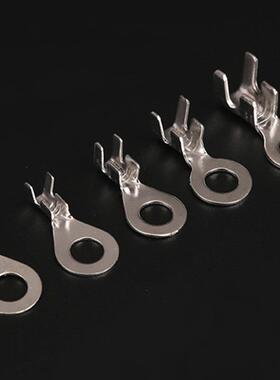 6.2圆形接线片DJ431-6B接线片端子 冷压端子 接线鼻 接线耳2000只