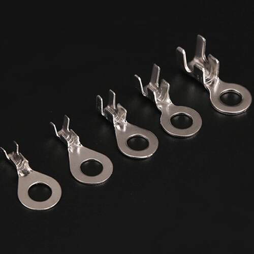 6.2圆形接线片DJ431-6B接线片端子 冷压端子 接线鼻 接线耳2000只