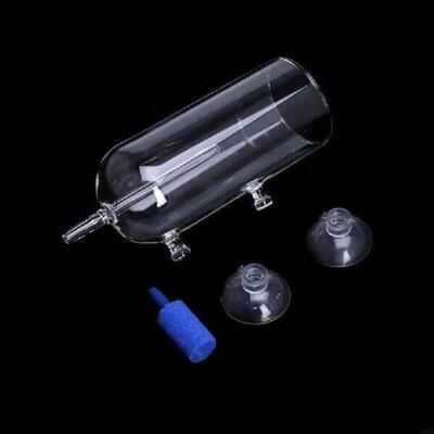 896A Aquarium Air Bubbler Glass Cup High Dissolved for Fish