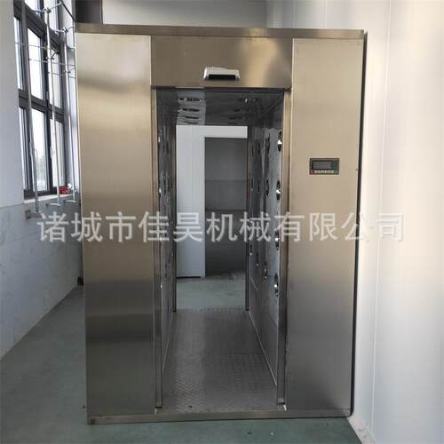 产无尘车佳昊化通道风淋室双吹风淋门不锈钢单人单吹风间净淋房设