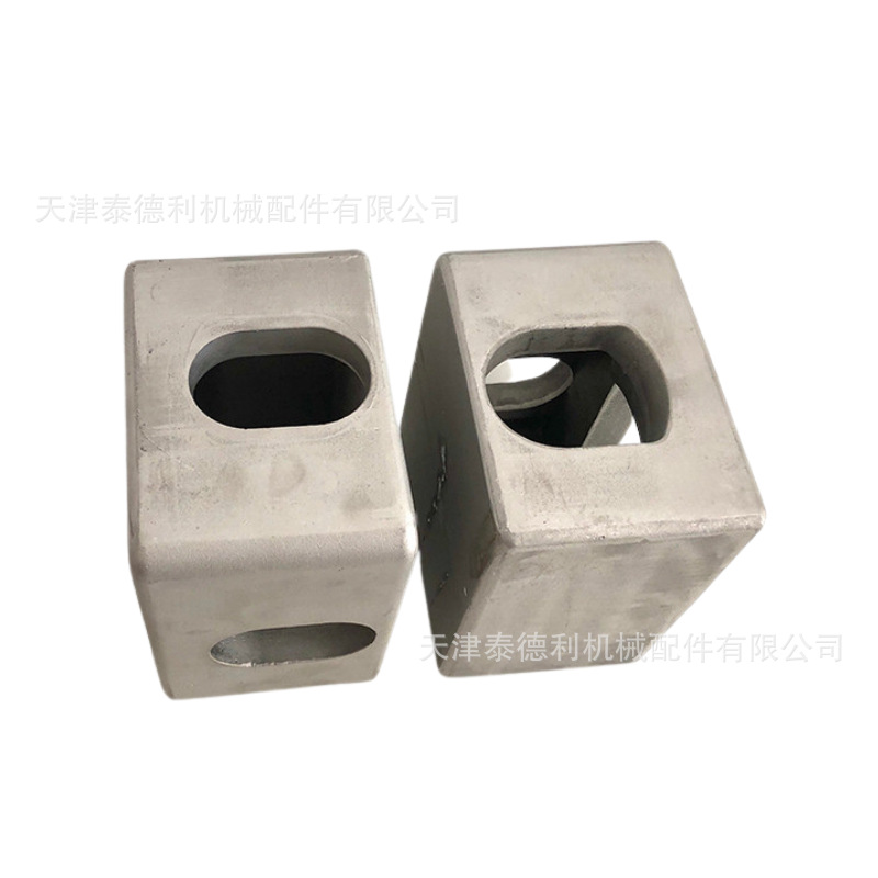 供应集装箱铝合金角件 表面抛丸处理 批量优惠