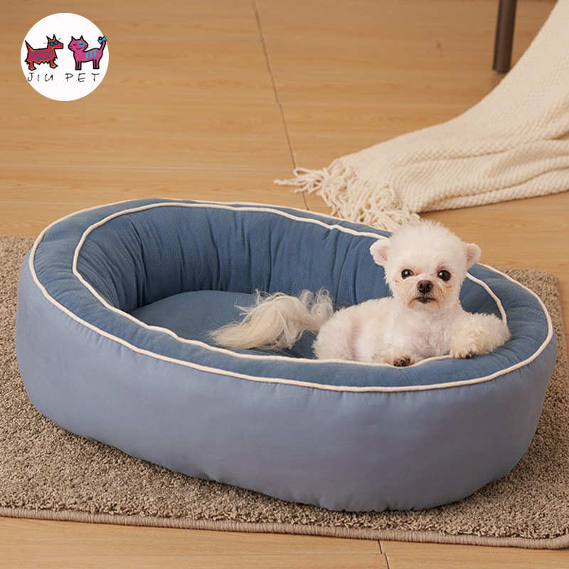 狗窝夏天凉感可拆洗泰迪中小型犬睡觉用床沙发四季通用猫窝宠物窝