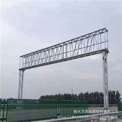 万国实体厂家供应 钢管构支架 镀锌构架  母线桥支架 结构稳定