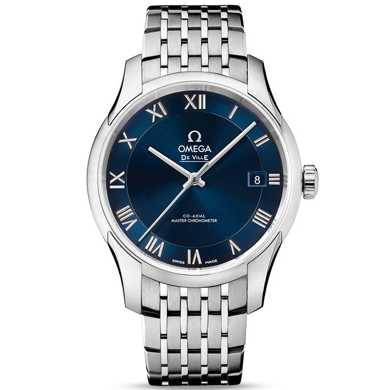 [9.8新]欧米茄碟飞精钢自动机械手表男表433.10.41.21.03.001