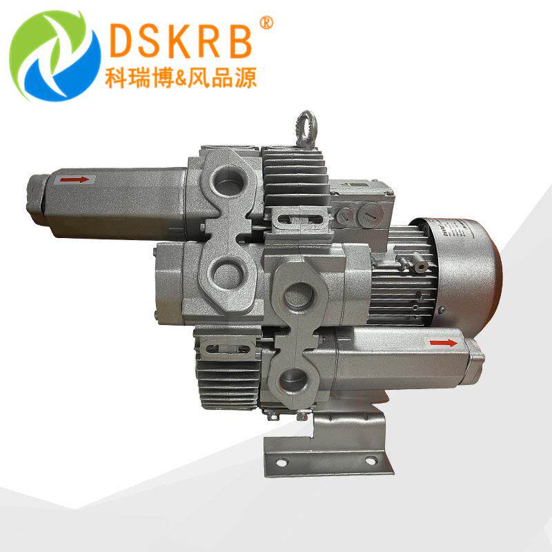供应4KRB1.3kw小型污水处理设备用单叶轮气环式真空泵 高压风机