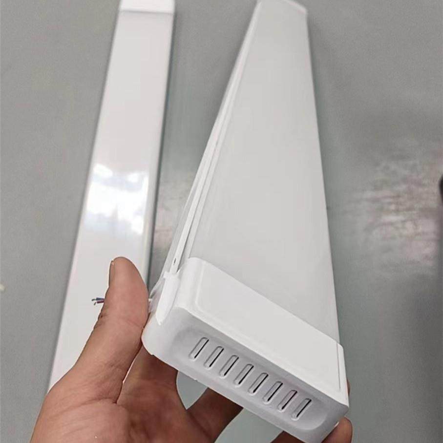 LSO广东照led灯管一体化支灯防尘灯条形净架化长条办公罗室高亮80