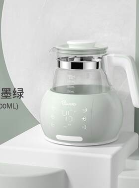 宝德恒温调奶器小夜灯语音预警防干烧316不锈钢感温瓶底触摸感应