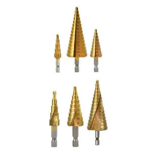Step Drill Bit High Speed Steel Drill Cone Bits for Sheet