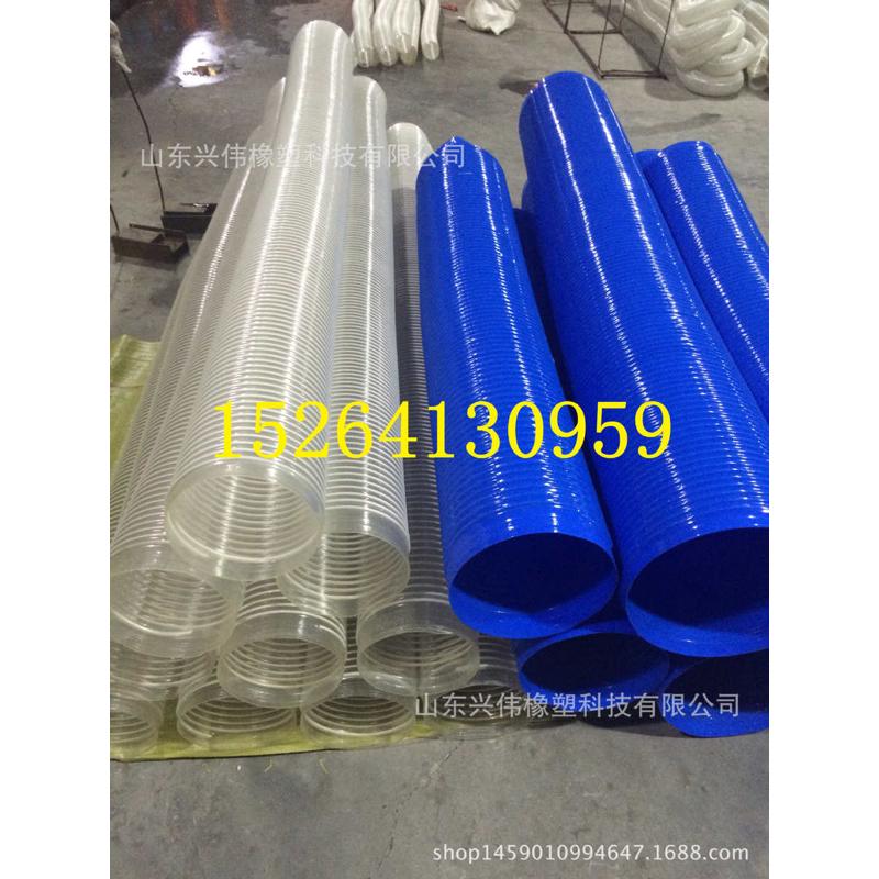 木工机械除尘设备通风排气管 PVC单壁波纹通风管 滴灌带设备软管