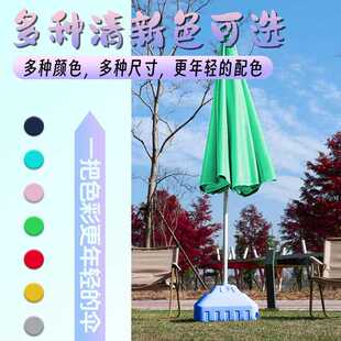 户外黑胶太阳庭MKL-001伞院伞摆地摊升级雨伞遮阳伞防晒外室露便