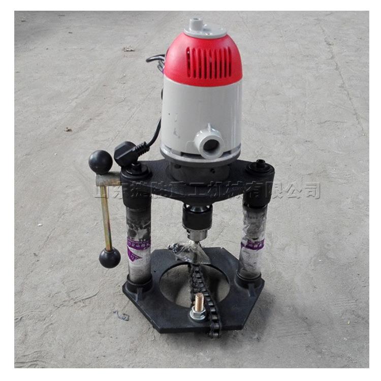 消防管道开孔器电动开孔机手提式小型钢管电动开孔机操作简