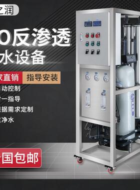 小型反渗透设备商用净水机家用软水处理设备井水去水垢纯净水设备