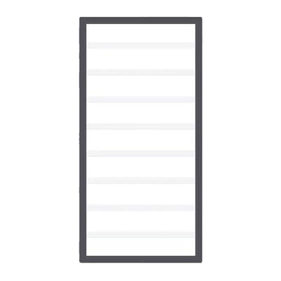 护栏纱窗定制隐形高清透明高强度PC玻璃防护窗防盗窗纱窗儿童安全