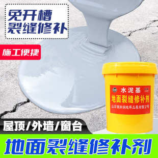 厂家供应屋顶外墙窗户地面开裂高强快速修复材料裂缝修补剂