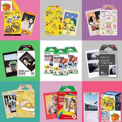 富士拍立得mini卡白寸花边相纸到/彩边通可支持送货上门mini以包