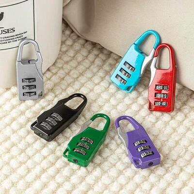 Mini Password Lock Padlock Anti-theft Suitcase Bag Lock for