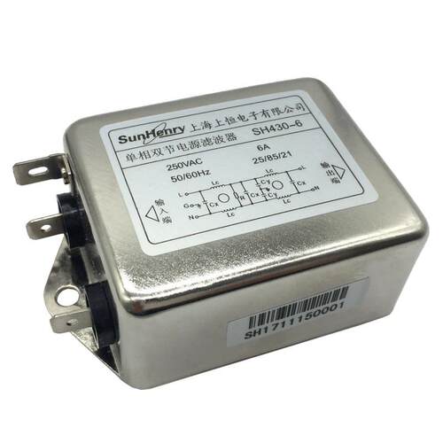 SunHenry上恒SH430-3/6/10/15/20/30单相双节增强型电源滤波器