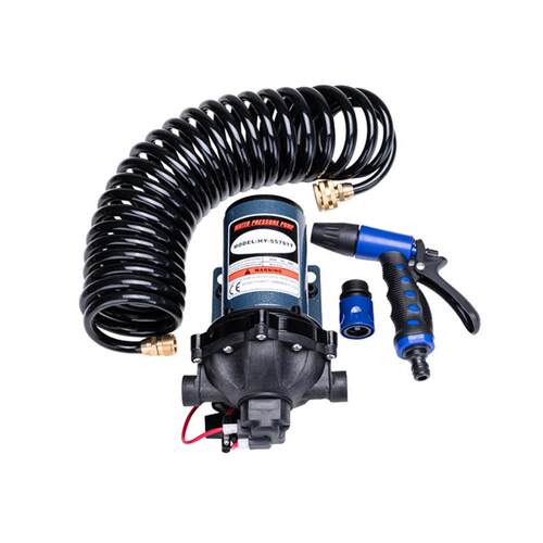出口欧美直流12V24V房车游艇清洗水泵套组高压水泵游艇增压泵