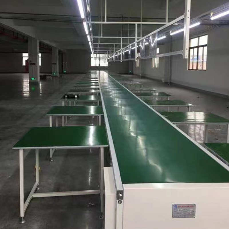 流水线防静电工作台传送带电子车间打包组装装配生产线皮带输送机