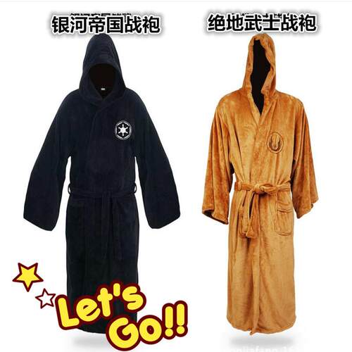 Scooby Doo Robe Men Character Embroidered 3D Hooded Bathrobe