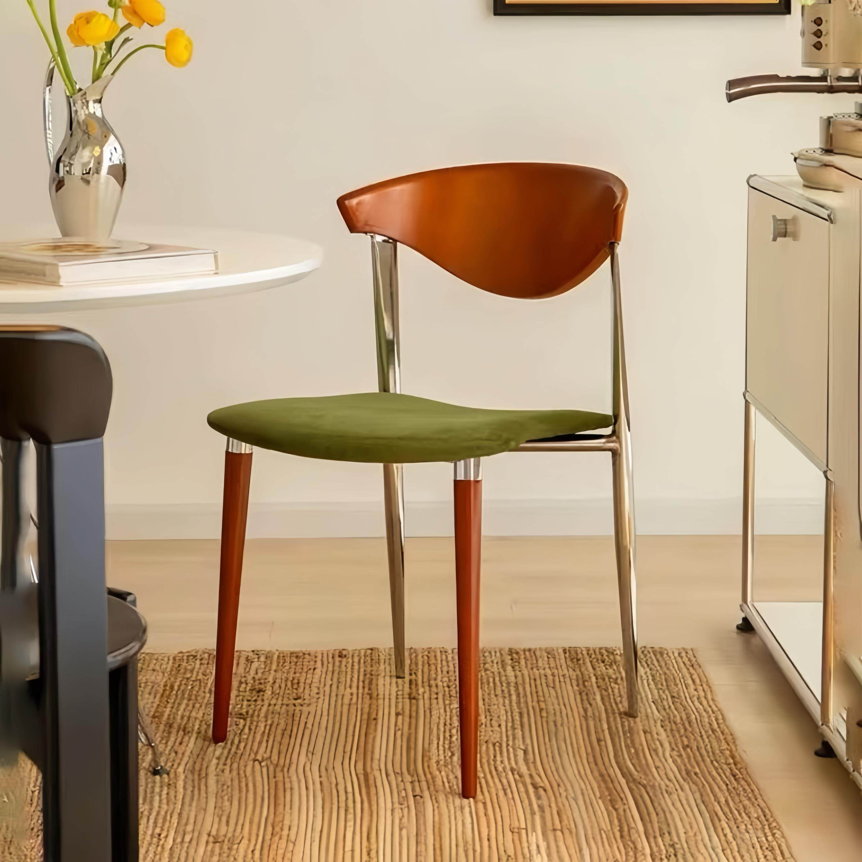 覆古餐椅家斯堪的纳维亚流行的实木靠背设计师无障碍豪华民宿利基,住宅家具,餐椅,淘宝优惠券,粉丝福利购,淘宝优惠卷