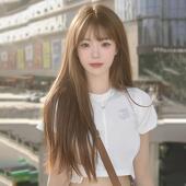 假发女全头套式 自然黑长直lolita亚麻棕长发彷真发全真人发假发套