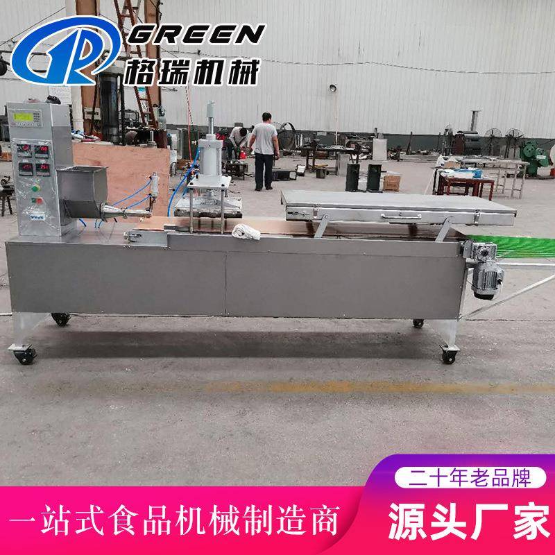 全自动圆形烙饼机商用大型压饼机麻辣串卷饼机自动水烙馍设备
