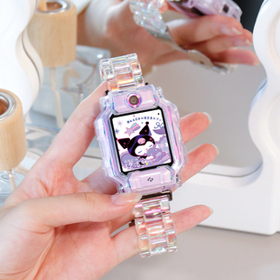 遇光渐变系列适用小天才电话手表Z9/Z10表带Z8配件Z7/Z6A/Z1/Q1A/