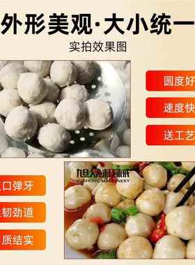 商用全自动肉成猪型机一机多用丸不锈钢丸机肉牛HOR肉肉丸鱼丸机